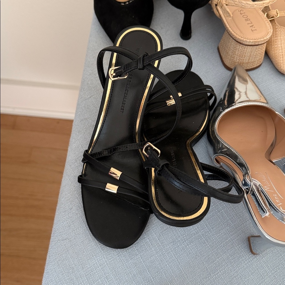 WHBM Black Strappy